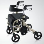 rollator y silla de ruedas